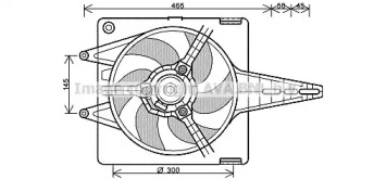 Вентилятор (AVA QUALITY COOLING: FT7547)