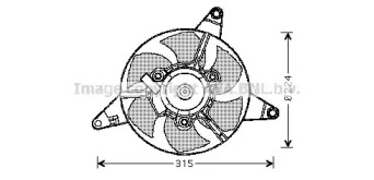 Вентилятор (AVA QUALITY COOLING: FT7550)