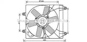 Вентилятор (AVA QUALITY COOLING: FT7552)