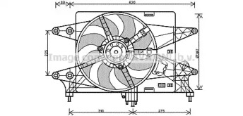 Вентилятор (AVA QUALITY COOLING: FT7560)