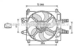 Вентилятор (AVA QUALITY COOLING: FT7576)