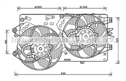 Вентилятор (AVA QUALITY COOLING: FT7578)