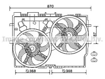 Вентилятор (AVA QUALITY COOLING: FT7583)