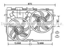 Вентилятор (AVA QUALITY COOLING: FT7584)