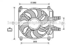 Вентилятор (AVA QUALITY COOLING: FT7589)