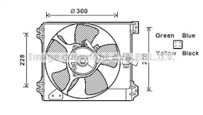 Вентилятор (AVA QUALITY COOLING: FT7591)