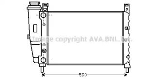 Теплообменник (AVA QUALITY COOLING: FTA2122)