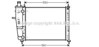 Теплообменник (AVA QUALITY COOLING: FTA2233)