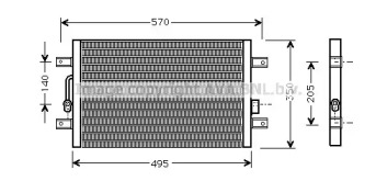 Конденсатор (AVA QUALITY COOLING: FTA5240)