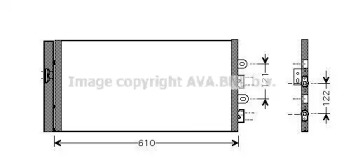 Конденсатор (AVA QUALITY COOLING: FTA5298D)