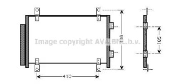 Конденсатор (AVA QUALITY COOLING: FTA5351D)