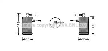 Осушитель (AVA QUALITY COOLING: FTD349)