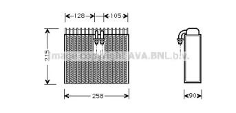 Испаритель (AVA QUALITY COOLING: FTV071)