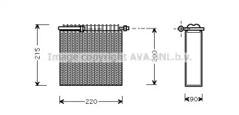 Испаритель (AVA QUALITY COOLING: FTV104)