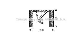 Испаритель (AVA QUALITY COOLING: FTV377)