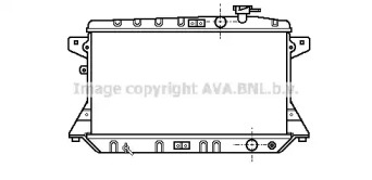 Теплообменник (AVA QUALITY COOLING: HD2023)