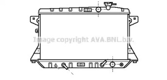 Теплообменник (AVA QUALITY COOLING: HD2024)