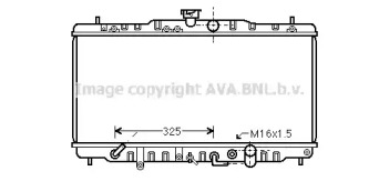 Теплообменник (AVA QUALITY COOLING: HD2056)