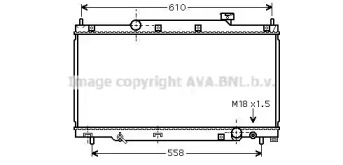 Теплообменник (AVA QUALITY COOLING: HD2164)