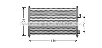 Конденсатор (AVA QUALITY COOLING: HD5261)