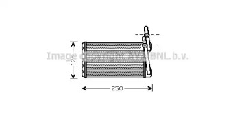 Теплообменник (AVA QUALITY COOLING: HD6203)