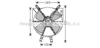 Вентилятор (AVA QUALITY COOLING: HD7506)