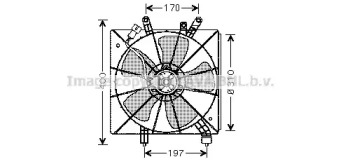 Вентилятор (AVA QUALITY COOLING: HD7507)