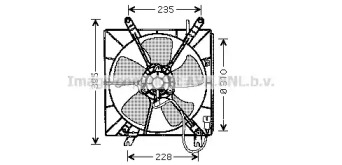 Вентилятор (AVA QUALITY COOLING: HD7508)