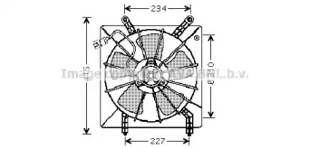 Вентилятор (AVA QUALITY COOLING: HD7510)