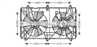 Вентилятор (AVA QUALITY COOLING: HD7516)