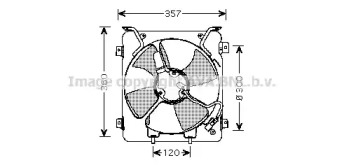 Вентилятор (AVA QUALITY COOLING: HD7523)