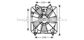 Вентилятор (AVA QUALITY COOLING: HD7525)