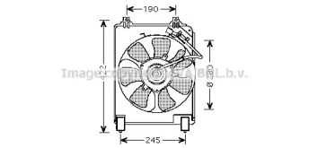 Вентилятор (AVA QUALITY COOLING: HD7526)