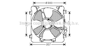 Вентилятор (AVA QUALITY COOLING: HD7527)