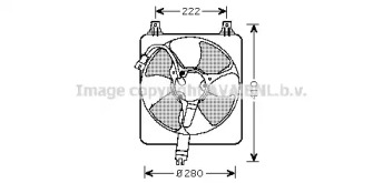 Вентилятор (AVA QUALITY COOLING: HD7528)