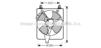 Вентилятор (AVA QUALITY COOLING: HD7529)