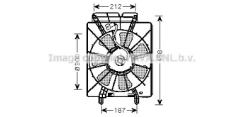 Вентилятор (AVA QUALITY COOLING: HD7533)