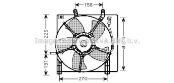 Вентилятор (AVA QUALITY COOLING: HD7534)