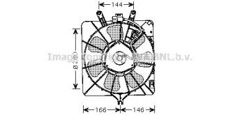 Вентилятор (AVA QUALITY COOLING: HD7535)