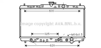 Теплообменник (AVA QUALITY COOLING: HDA2053)