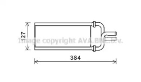 Теплообменник (AVA QUALITY COOLING: HDA6292)