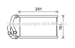 Теплообменник (AVA QUALITY COOLING: HDA6294)