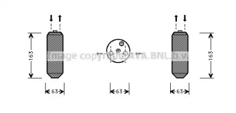 Осушитель (AVA QUALITY COOLING: HDD103)