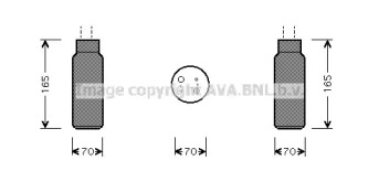 Осушитель (AVA QUALITY COOLING: HDD115)