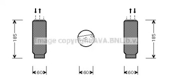 Осушитель (AVA QUALITY COOLING: HDD117)