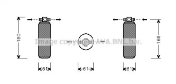 Осушитель (AVA QUALITY COOLING: HDD211)