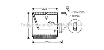 Испаритель (AVA QUALITY COOLING: HDV225)