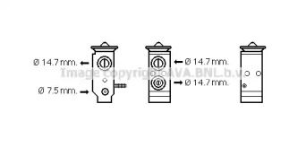 Клапан (AVA QUALITY COOLING: HY1292)