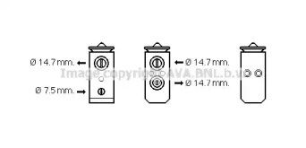 Клапан (AVA QUALITY COOLING: HY1294)