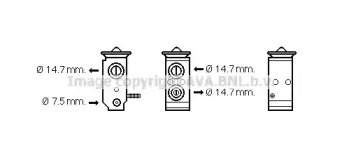 Клапан (AVA QUALITY COOLING: HY1300)